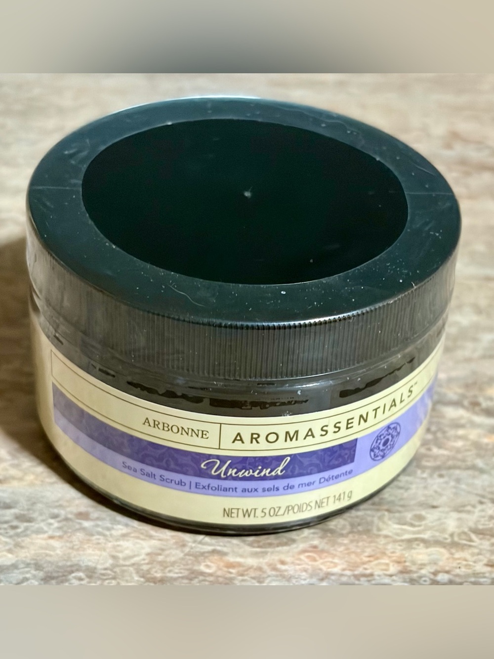 Arbonne Aromassentials Unwind Sea Salt Scrub -